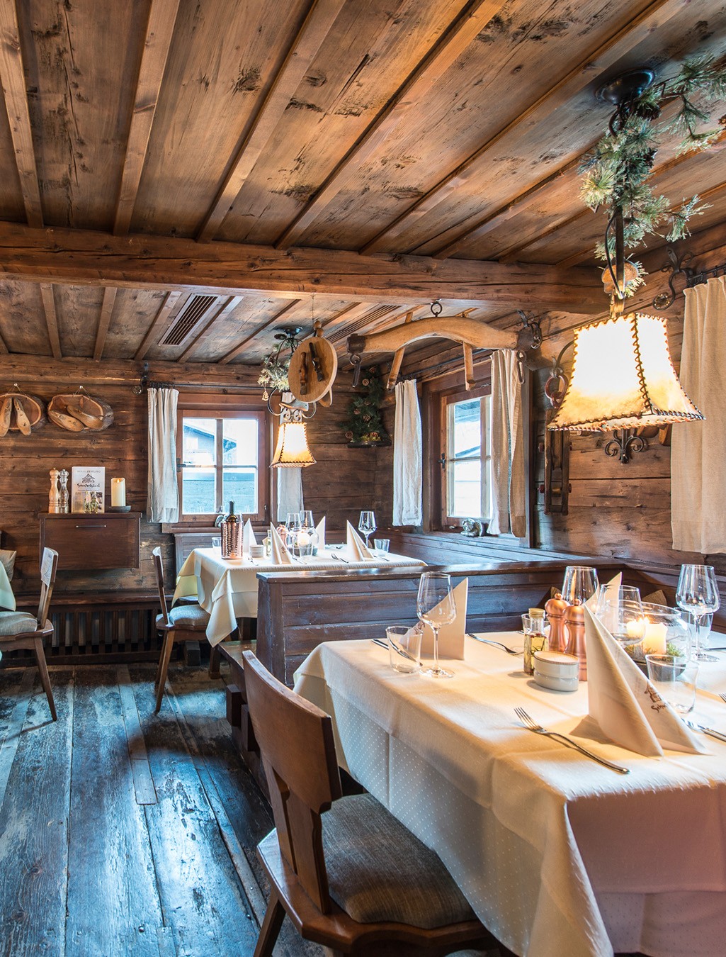 Quaint old parlors